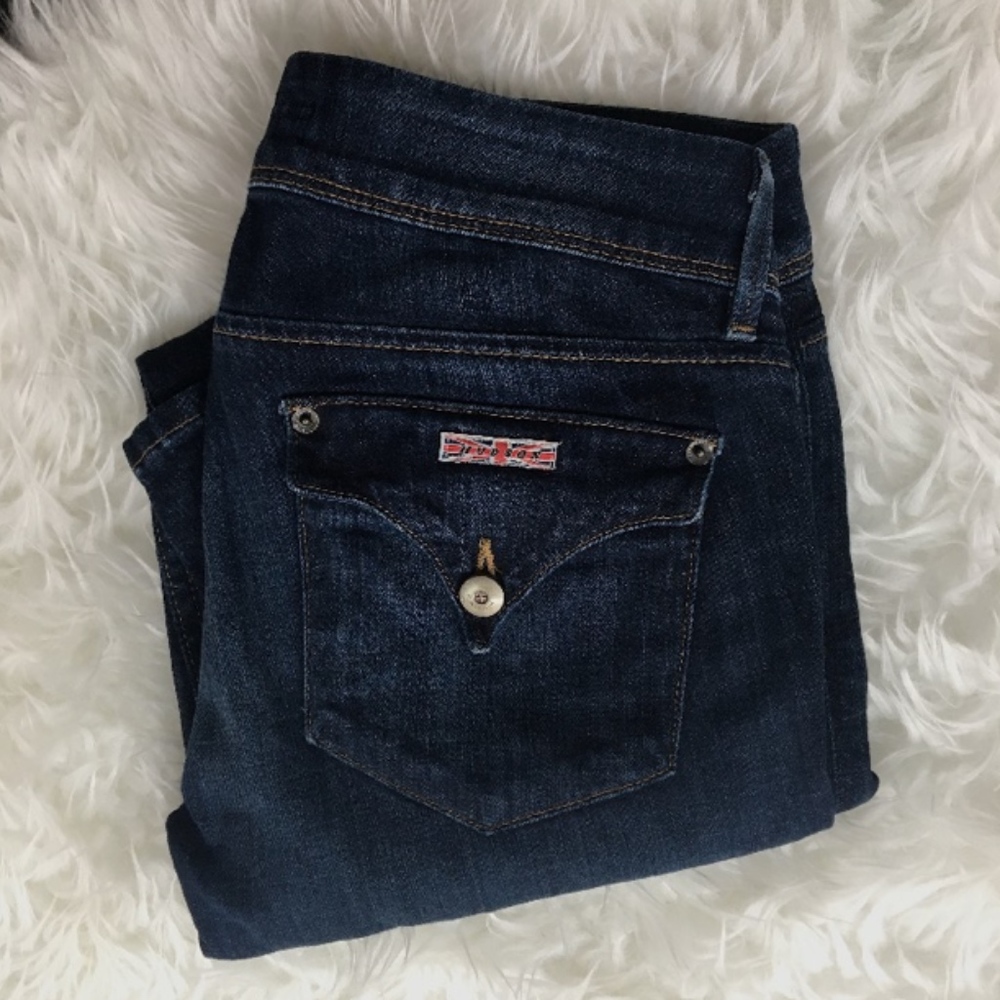 Hudson "Collin Skinny" Dark Wash Jeans
